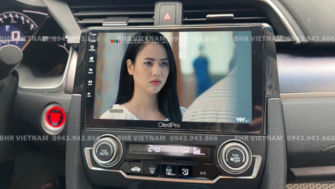 Màn hình DVD Android liền camera 360 xe Honda Civic 2017 - nay | Oled Pro X8S 